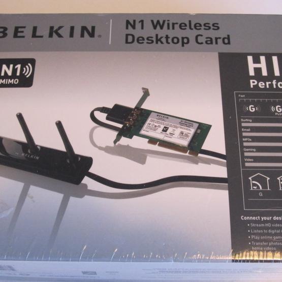 Belkin N1 Kablosuz Masaüstü Kartı