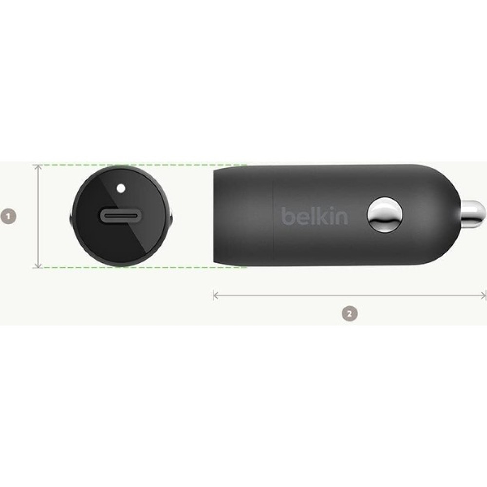 Belkin Usb-C Hızlı Araç Şarj Cihazı 20W Siyah Oto Boyaları Fiyatı