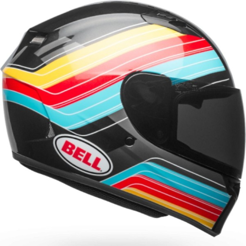Bell Ps Qualifier Command Blue-Red-Yel Full Face Motosiklet Kaski - Mavi - Kırmızı - 2XL Motorsiklet Kaskları Fiyatı