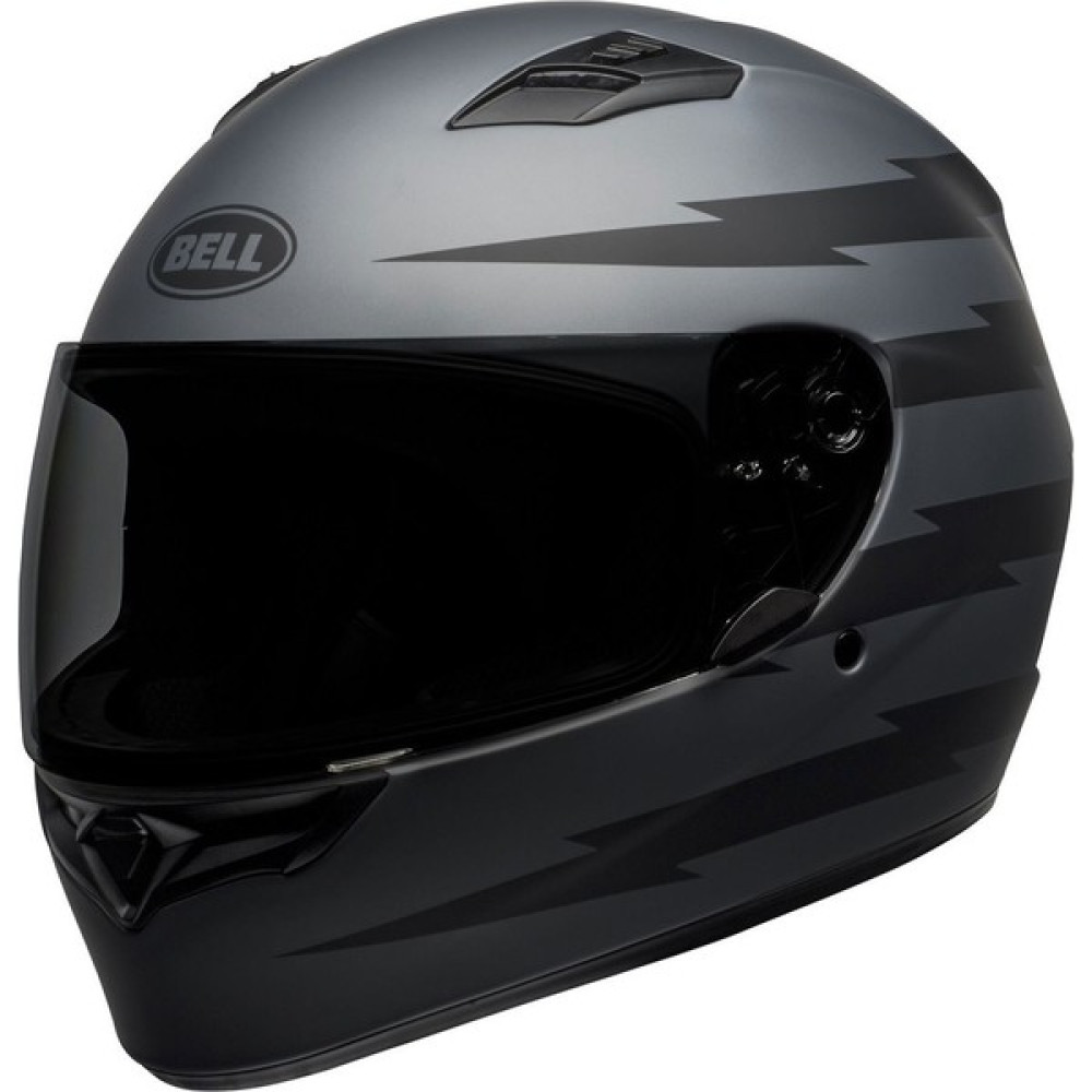 Bell Ps Qualifier Z-Ray Mat Gray-Black Full Face Motosiklet Kaski - L - Siyah - Gri Motorsiklet Kaskları Fiyatı