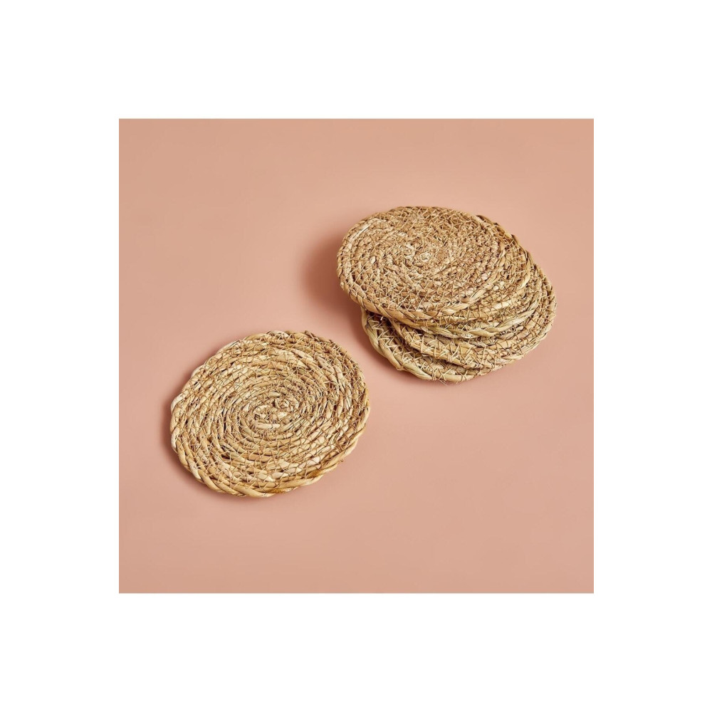 Bella Maison Rafe 6lı Bardak Altlığı Naturel (10 CM) Mutfak Gereçleri Fiyatı