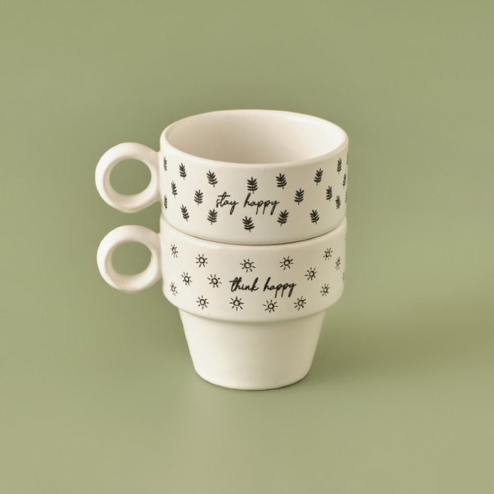 Bella Maison Simple Seramik Espresso 2'li Kahve Fincanı Seti (105 Cc) - Beyaz Fincan / Bardak / Kahve Takımı Fiyatı