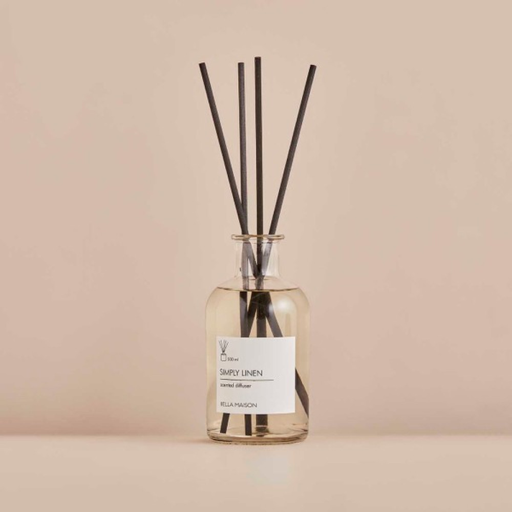Bella Maison Simply Linen Oda Kokusu (500 ml) - Beyaz - 1 Adet Dekoratif Mum Fiyatı