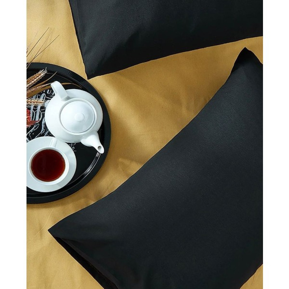 Bella Ragezza Pamuklu 2'li Siyah 50X70 cm Yastık Kılıfı - 50 x 70 cm Yastık Kılıfı Fiyatı