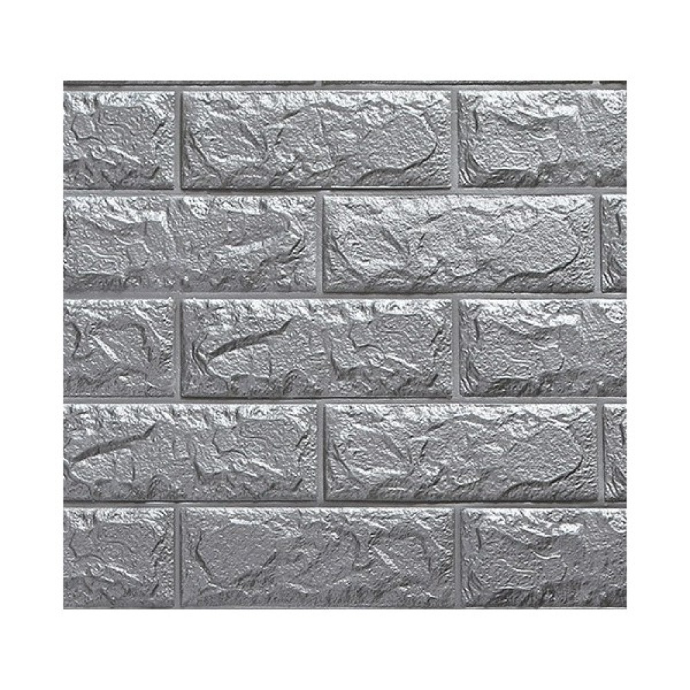 Bellagente Kendinden Yapışkanlı Duvar Paneli Freewall Frw-02 Gri 70X77X0,65CM - 70 x 77 cm Duvar Kağıdı Fiyatı