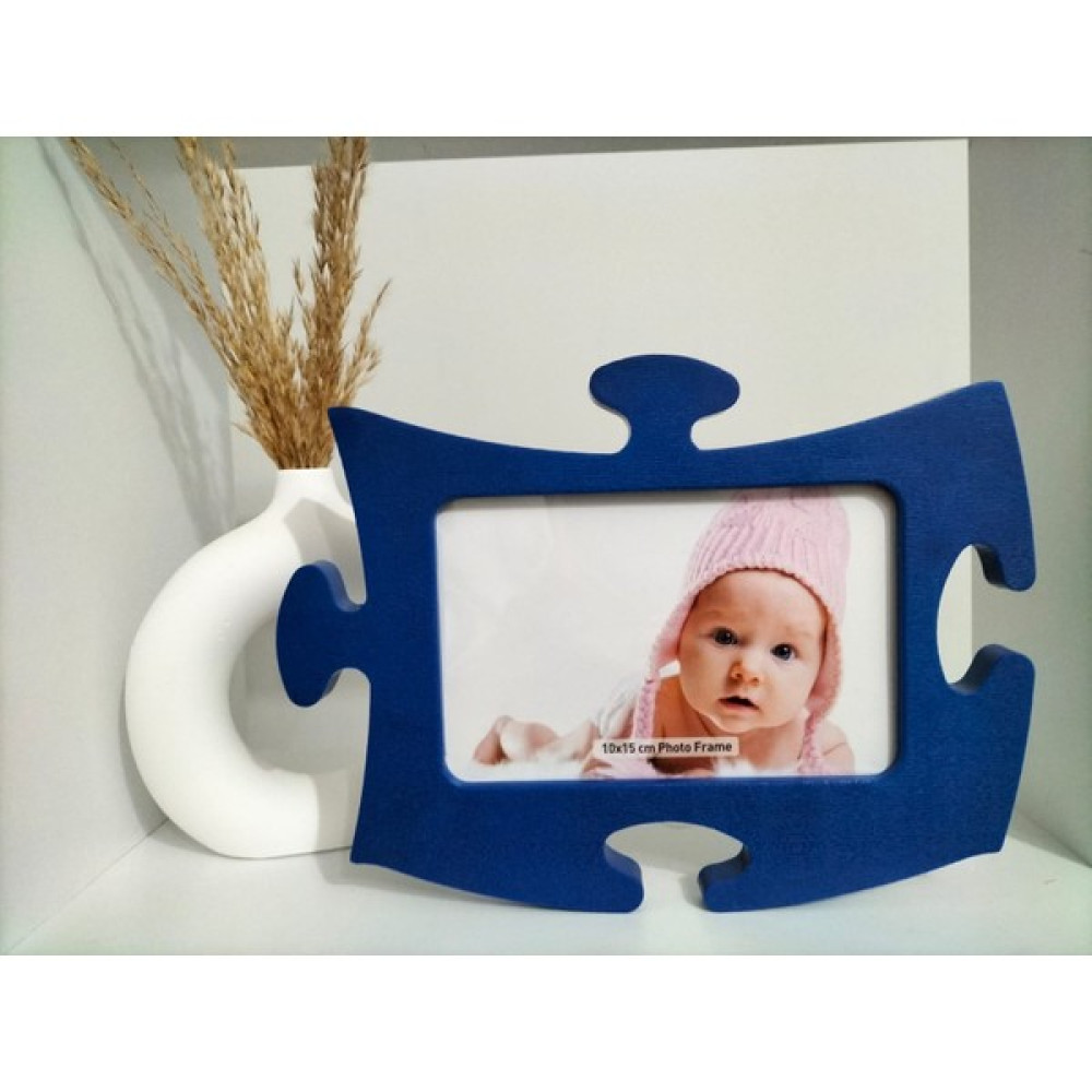 Bellarte Puzzle Özel An Çerçevesi (10X15) - Lacivert Resim & Fotoğraf Çerçevesi Fiyatı