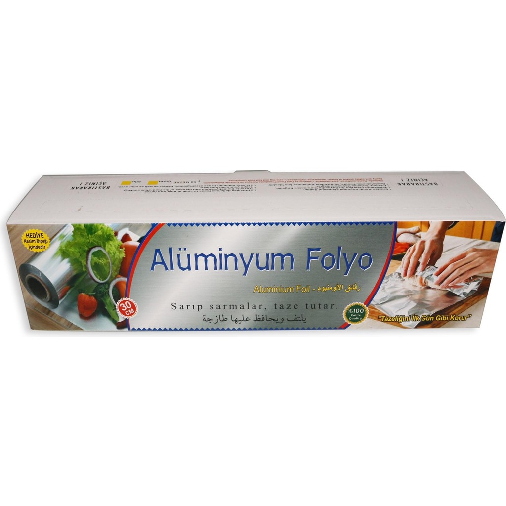 Bellavista Alüminyum Folyo 45 cm x 50 m Alüminyum Folyo Fiyatı