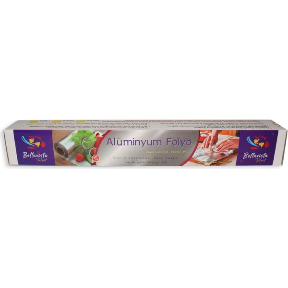 Bellavistaplast Alüminyum Folyo 30 cm 50 M Alüminyum Folyo Fiyatı