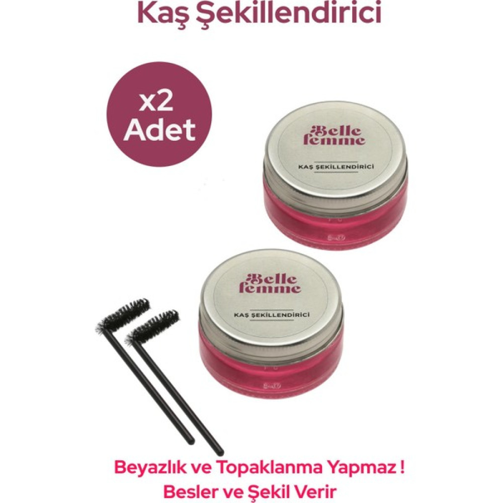 Belle Femme Kaş Şekillendirici ve Sabitleyici 2 Adet Makyaj Ürünleri Fiyatı