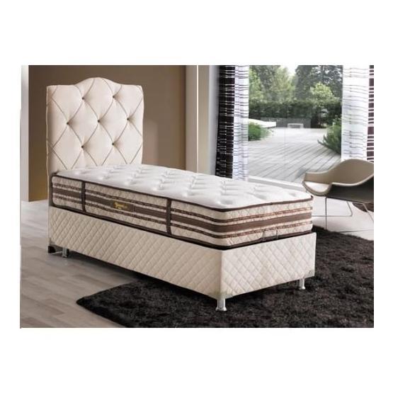 Belletto 90x190 cm Tek Kişilik Deluxe Lüx Kumaş Baza ve Başlık Baza Fiyatı