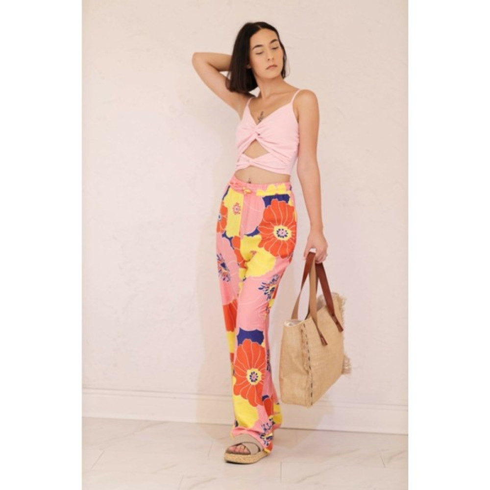 Bell's Woman Bell'swoman Çiçek Desen Pantolon Kadın Pantolon Fiyatı