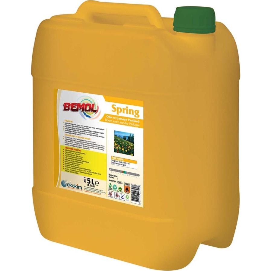 Bemol Spring Çamaşır ve Oda Parfümü 5 Lt Diğer Fiyatı