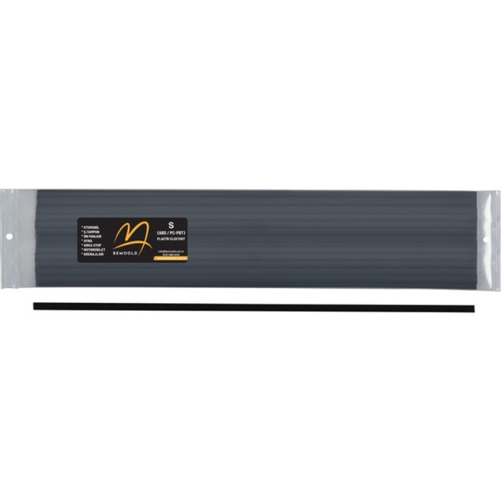 Bemoold S (Abs) Siyah Ince Elektrot- 0,5 kg - --- Oto Boyaları Fiyatı