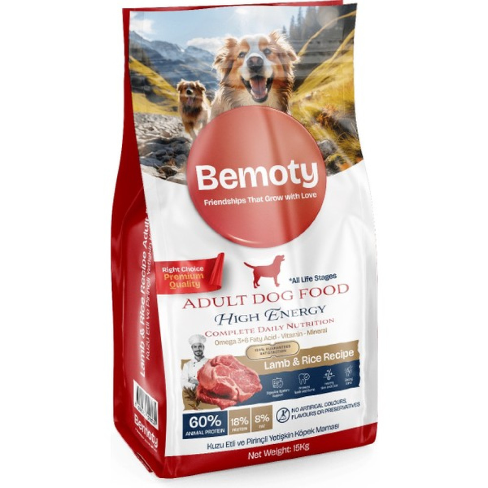 Bemoty Kuzulu & Pirinçli Yetişkin Köpek Maması 15 kg Evcil Hayvan Ürünleri Fiyatı
