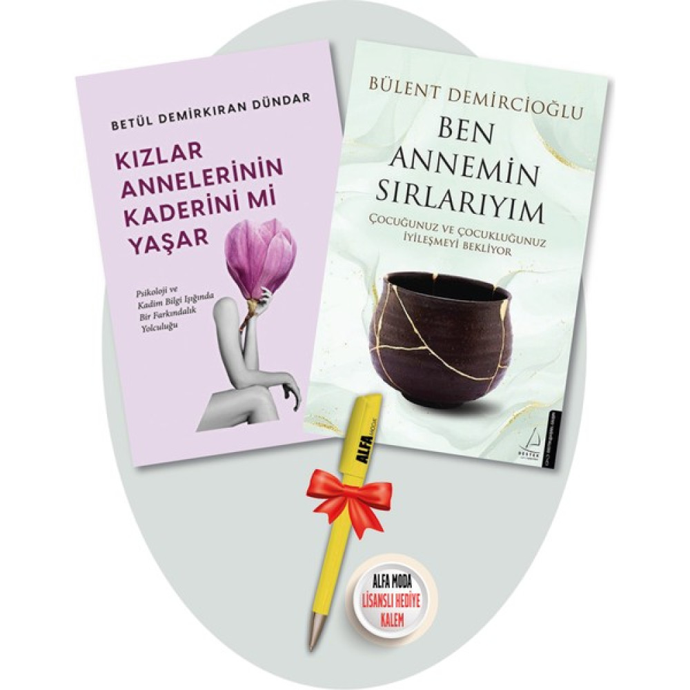 Ben Annemim Sırları (Bülent Demirci) + Kızlar Annelerinin Kaderini Mi Yaşar (Betül Demirkıran) 2'li Kişisel Gelişim ve Psikoloji Fiyatı