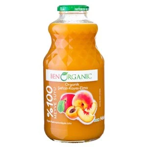 Ben Organıc Şeftali Kayısı Elma Suyu 946 ml Limonata ve Meyve suyu Fiyatı