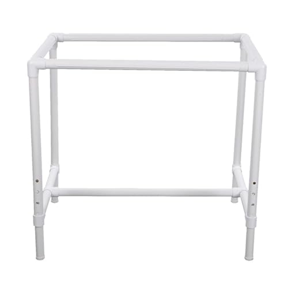 BEN YEDD Quilter's Floor Frame Large Embroidery Frame workbenches Patchwork Embroidery Cross Stitch Support Brackets PVC Pipe Racks