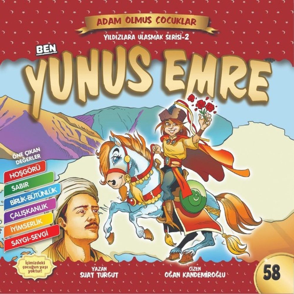 Ben Yunus Emre - Adam Olmuş Çocuklar Çocuk Öykü Fiyatı
