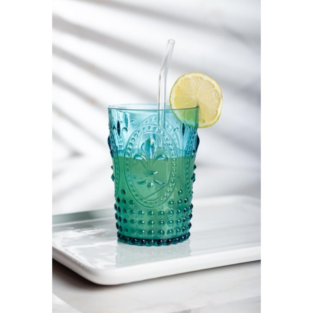 Bena Life Akrilik Aquamarin Tekli Kısa Bardak & Su Meşrubat Kahve Yanı Bardağı 400 ml ( Cam Değildir ) - Turkuaz Fincan / Bardak / Kahve Takımı Fiyatı