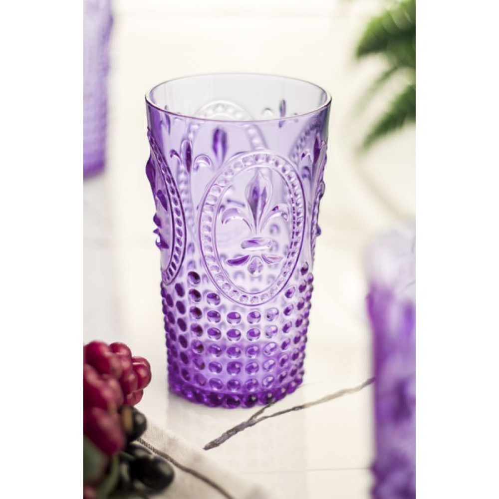 Bena Life Akrilik Mor Tekli Uzun Bardak Su Meşrubat Bardağı 750 ml ( Büyük Boy Cam Değildir ) Fincan / Bardak / Kahve Takımı Fiyatı