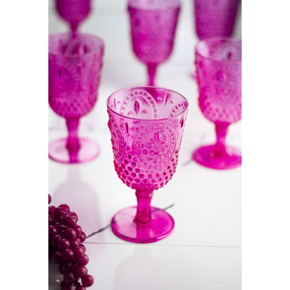 Bena Life Akrilik Pembe Tekli Kadeh Su Meşrubat Kahve Yanı Bardağı 450 ml ( Cam Değildir ) Fincan / Bardak / Kahve Takımı Fiyatı