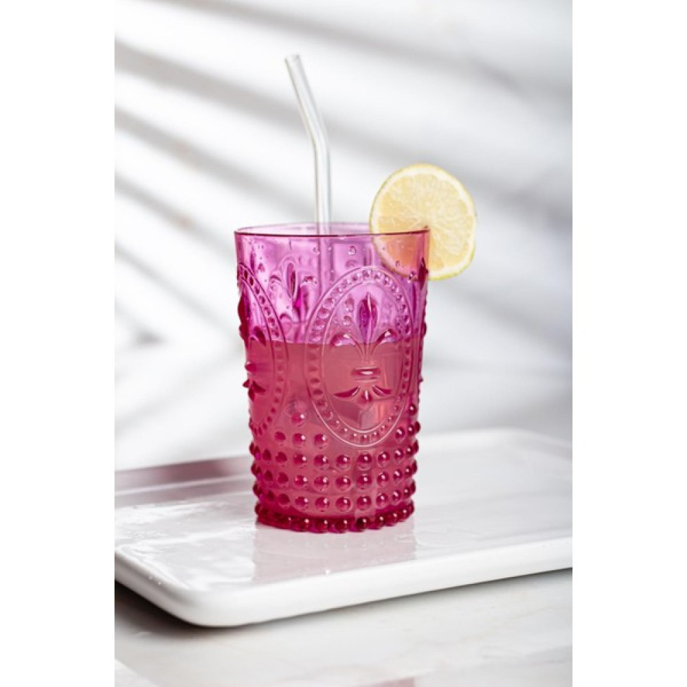 Bena Life Akrilik Pembe Tekli Kısa Bardak & Su Meşrubat Kahve Yanı Bardağı 400 ml ( Cam Değildir ) Fincan / Bardak / Kahve Takımı Fiyatı