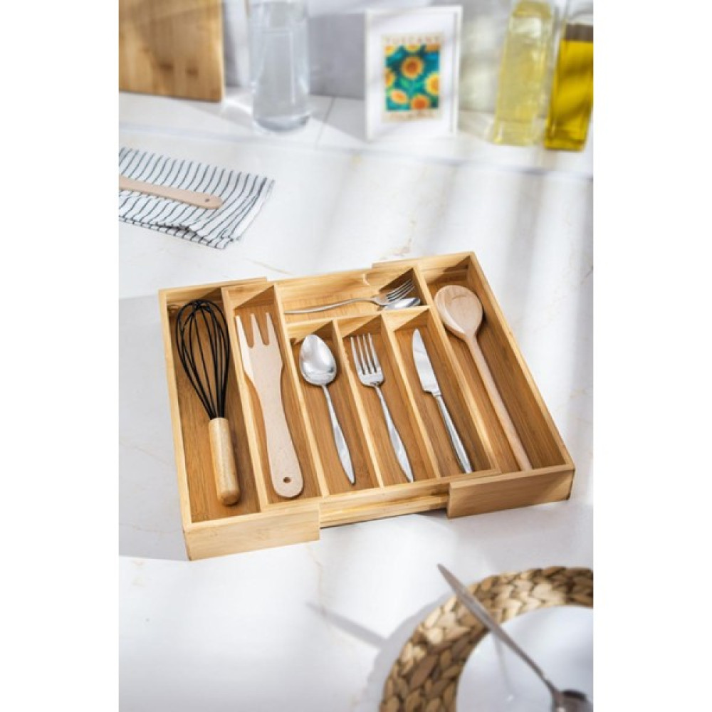 Bena Life Bambu Ayarlanabilir Çekmece içi Kaşıklık Çekmece İçi Organizer (25*35*5 / 39*35*5) Pratik Mutfak Gereçleri Fiyatı