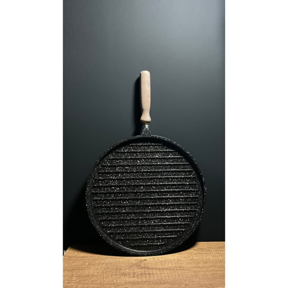 Bena Life Çift Taraflı Granit Döküm Gözleme ve Izgara Tava 35 cm - Siyah Tavalar Fiyatı
