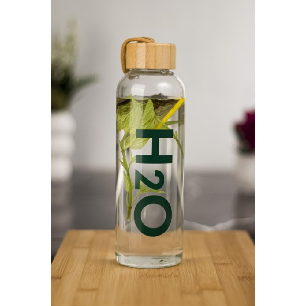Bena Life H2O Borosilikat Cam Matara Bambu Vakum Kapaklı Su Şişesi Suluk Kumaş Kılıf Hediyeli 600 ml Sürahi Fiyatı