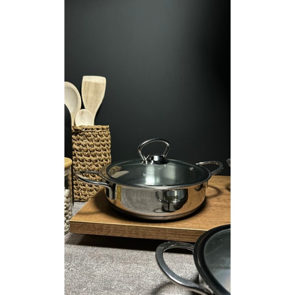 Bena Life Paslanmaz Çelik 6 Parça Omlet Set - Gümüş Tencereler Fiyatı