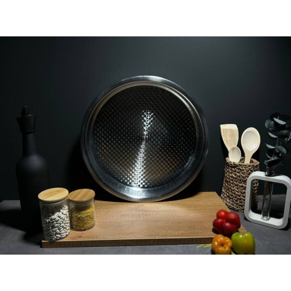 Bena Life Paslanmaz Çelik Çiğköfte Tepsisi 35CM - 35 cm Servis Tepsisi Fiyatı