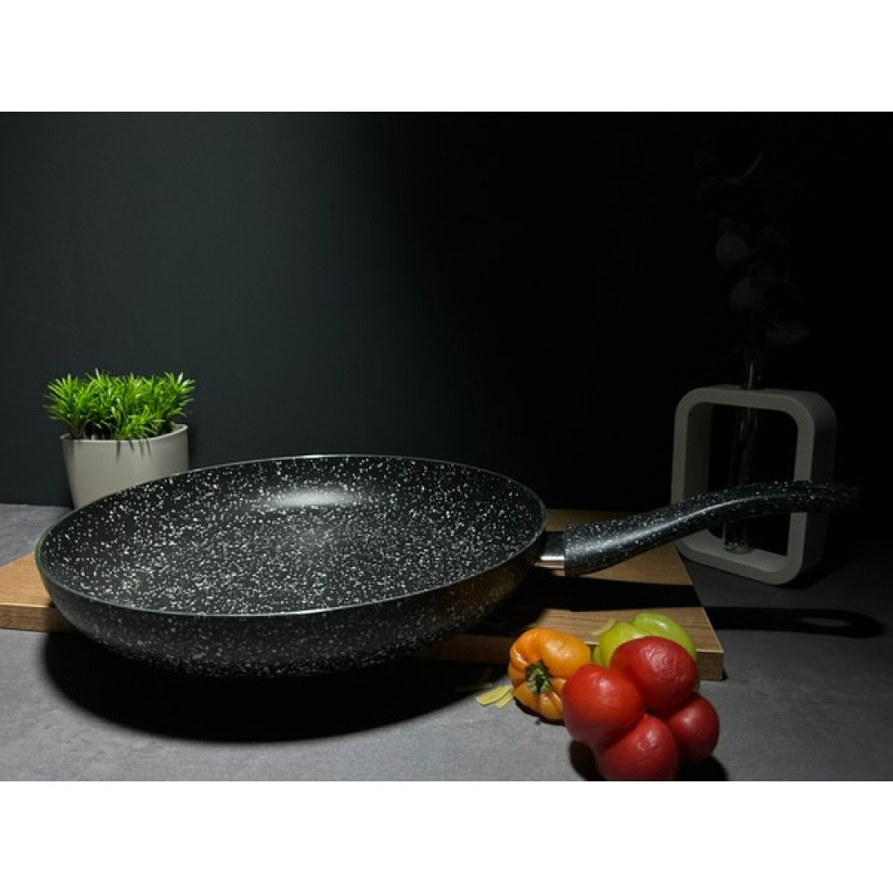 Bena Life Yanmaz Yapışmaz Granit Tava 32 cm - Siyah Tavalar Fiyatı