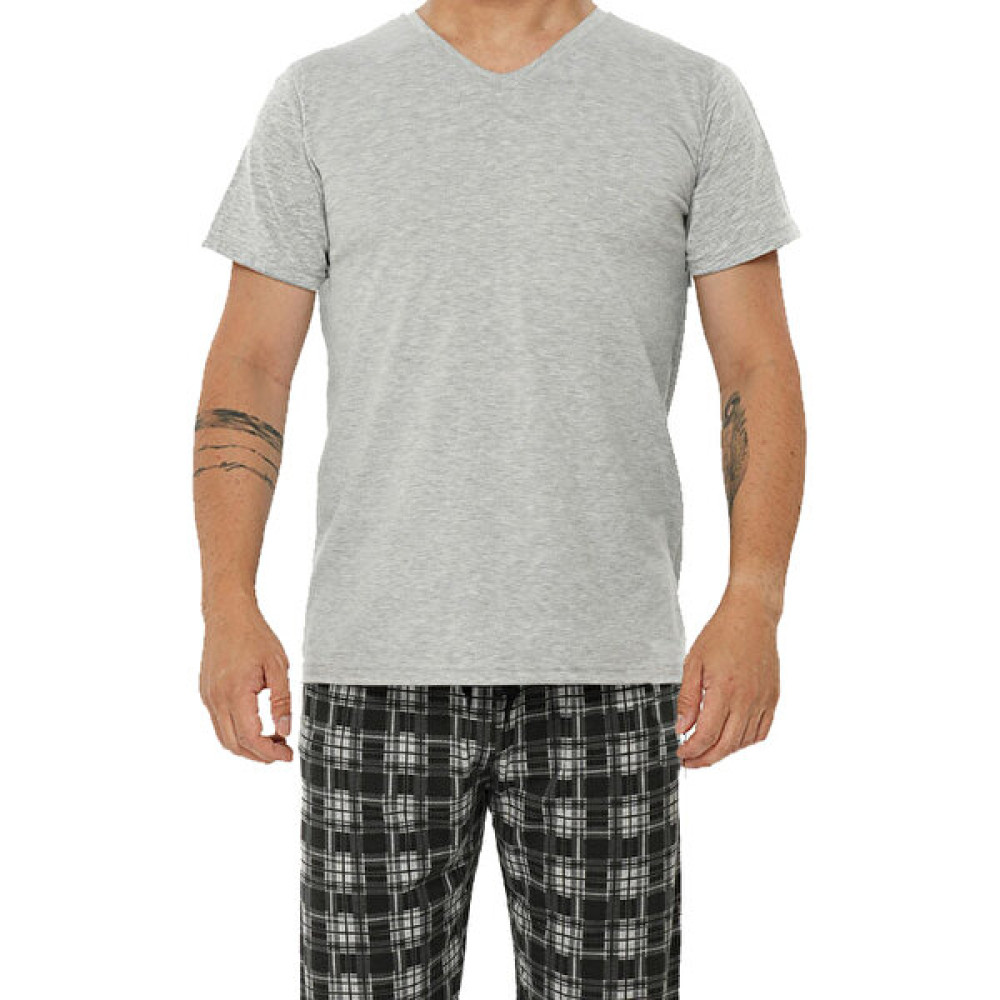Benden Giy Erkek Pamuklu Likralı V Yaka Lacivert T-Shirt Erkek T-shirt Fiyatı