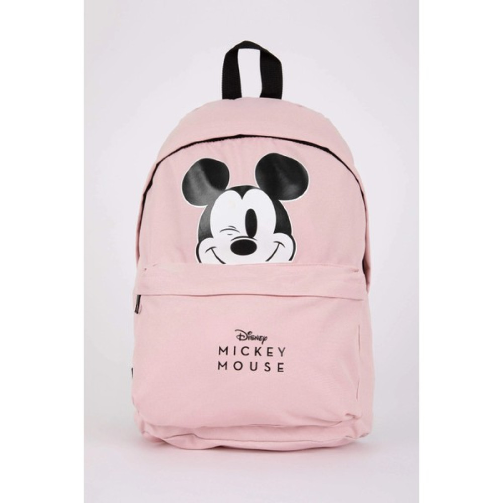 Bene Mickey Pembe Kumaş Okul Laptop Sırt Çantası Okul Çantası Fiyatı