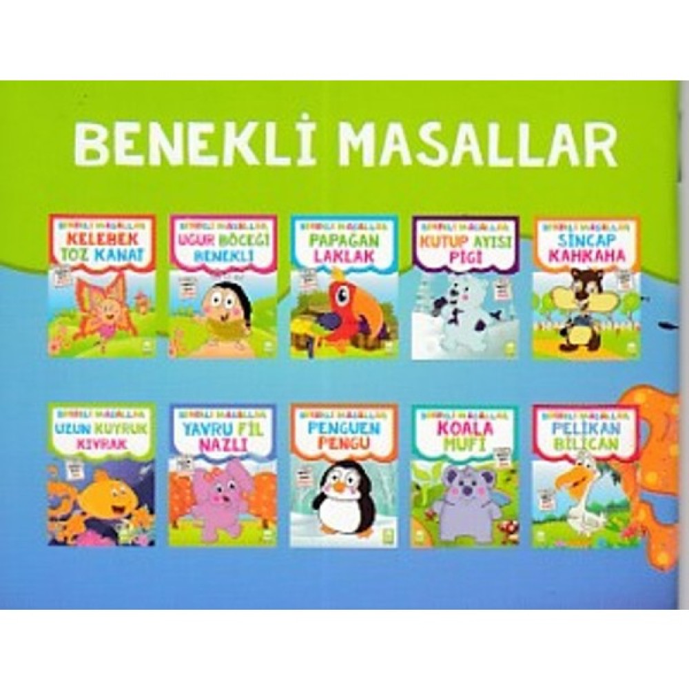Benekli Masallar Dizisi (10 Kitap Takım) Çocuk Masal Fiyatı