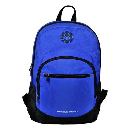 Benetton 96005 Unisex Lacivert Mavi Sırt Çantası
