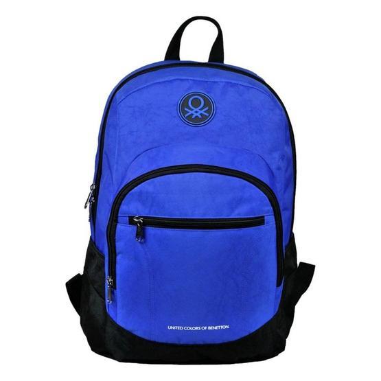 Benetton 96005 Unisex Lacivert Mavi Sırt Çantası