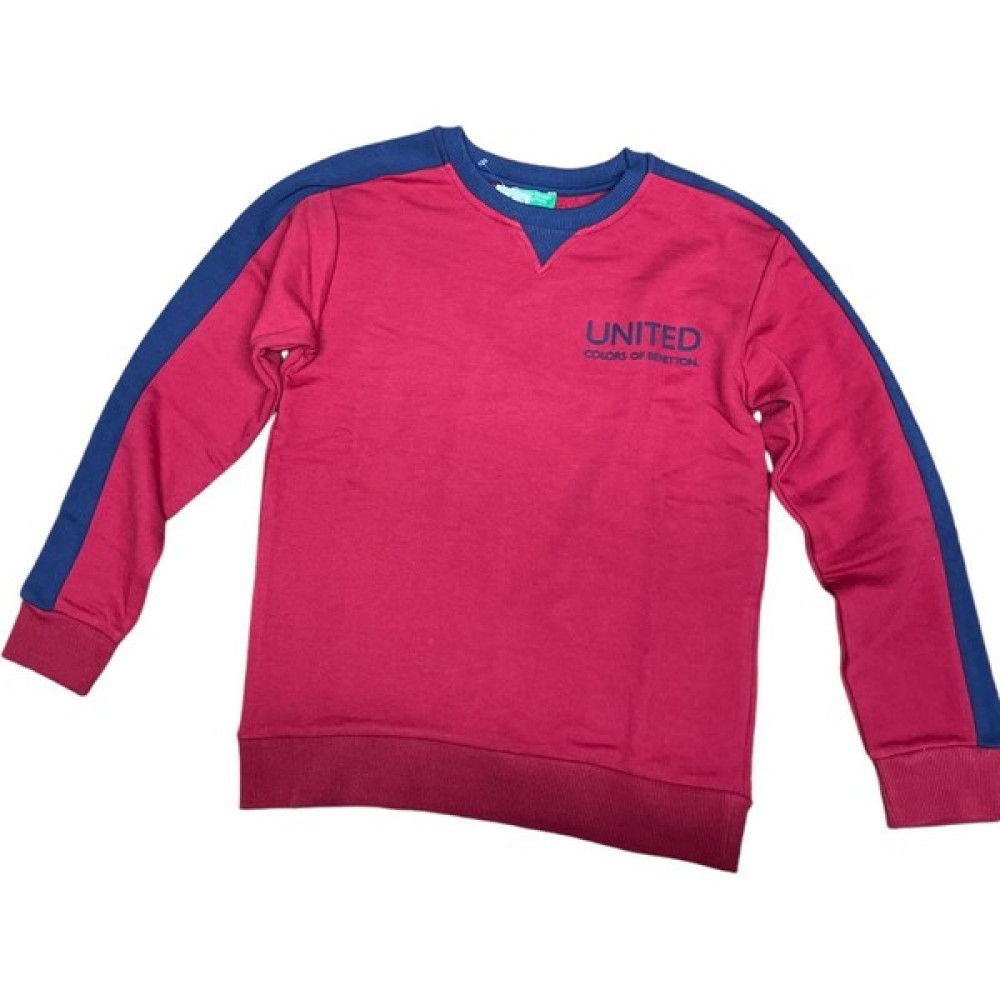 Benetton BENETTON-B21606 Benetton Sweatshirt 72744-009 - 6 - 7 Yaş - Kırmızı Oto Boyaları Fiyatı