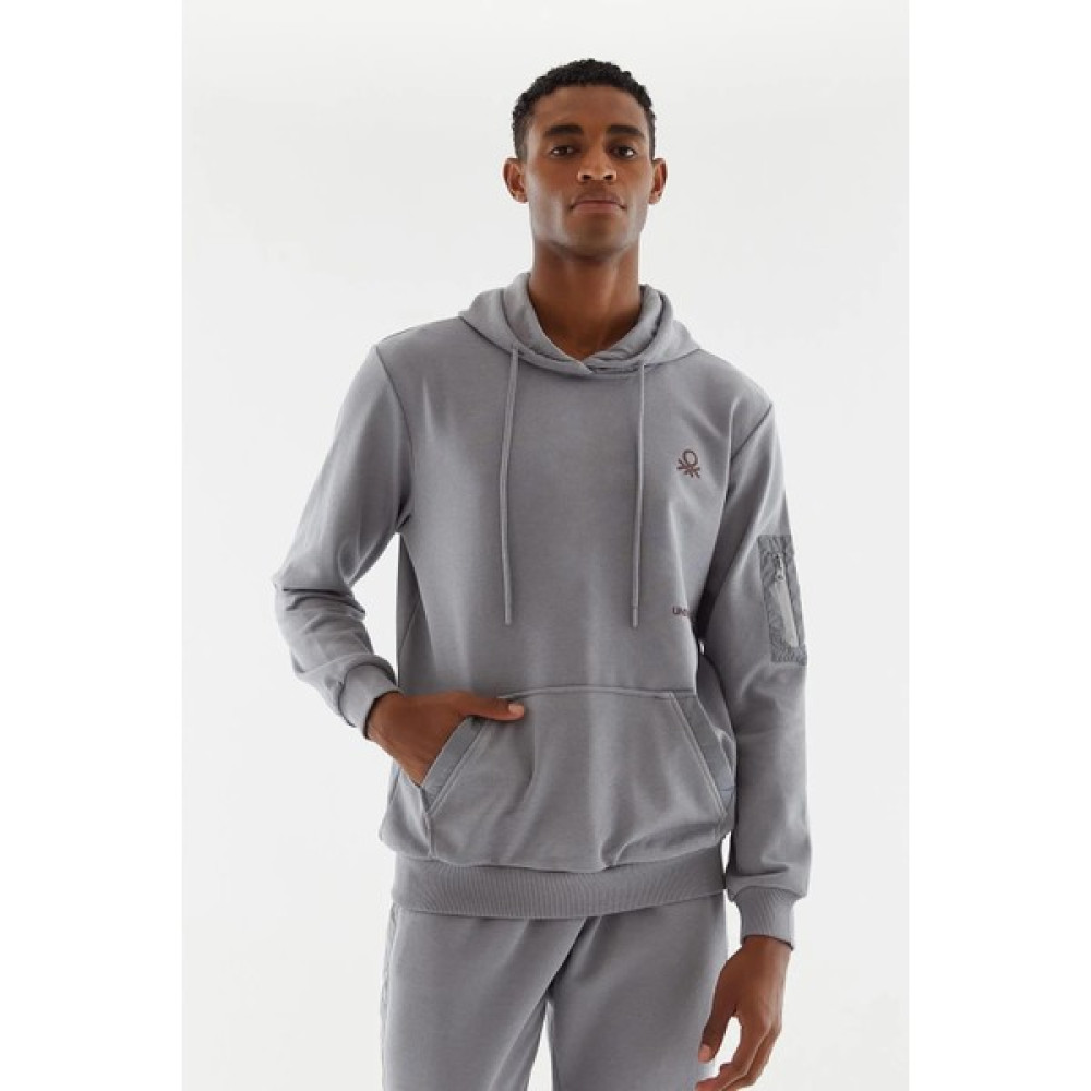 Benetton BNT-M20948 Sweatshirt - XL - Antrasit Oto Boyaları Fiyatı