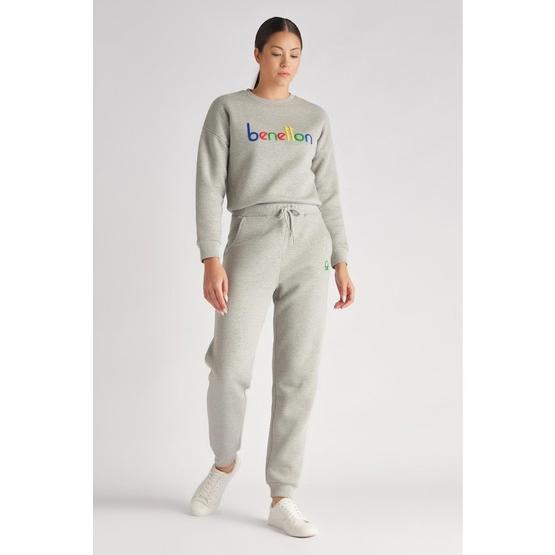Benetton Bnt-W100-B Kadın Eşofman Altı Gri Kadın Eşofman Fiyatı