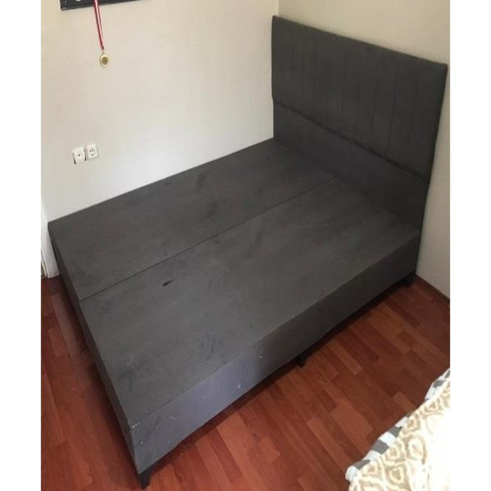 Bengi Ticaret Baza Başlık Çift Kişilik 140X200 Sandıksız Kör Tay Tüyü Kumaş Suntalam El Yapım Baza Fiyatı