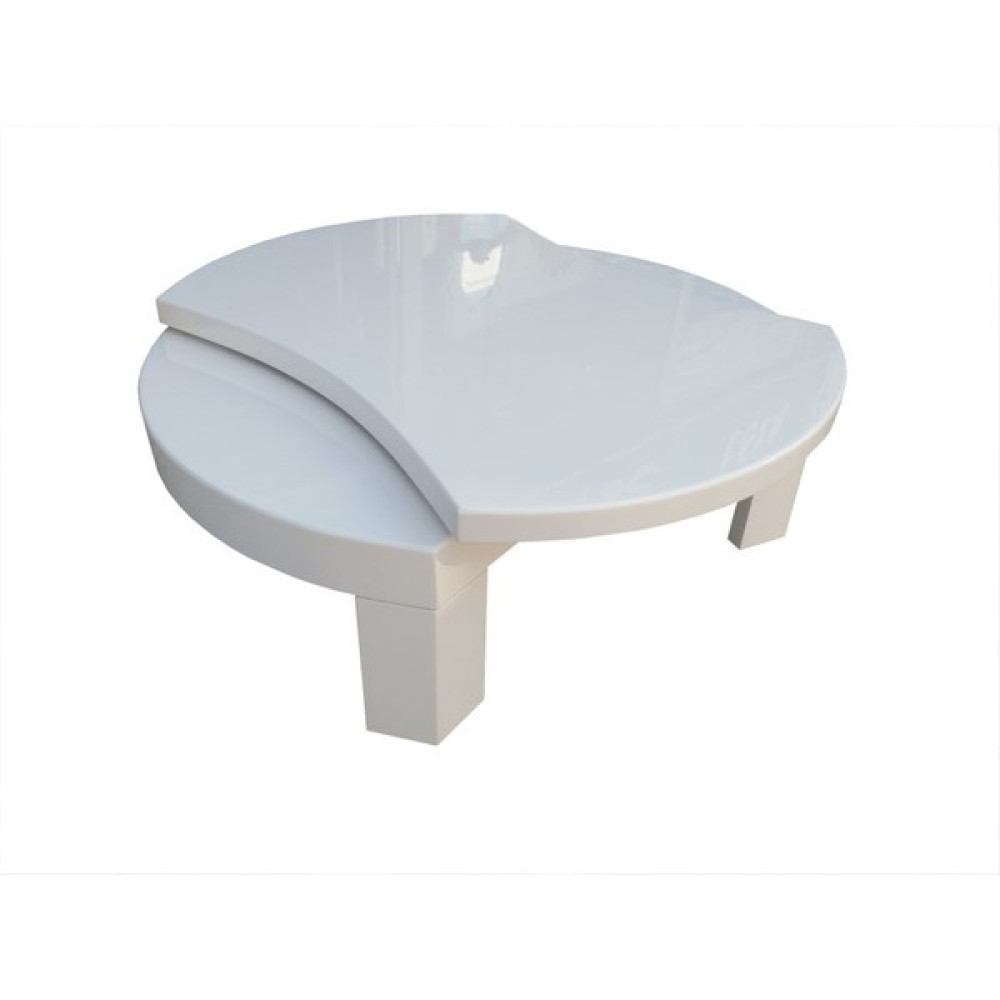 Bengi Ticaret Orta Sehpa Dönerli Içbükey Oval Inovatif Rustarz Model Kayın Retro Ayak Mdf Beyaz El Yapım - farklı renk Orta Sehpa Fiyatı
