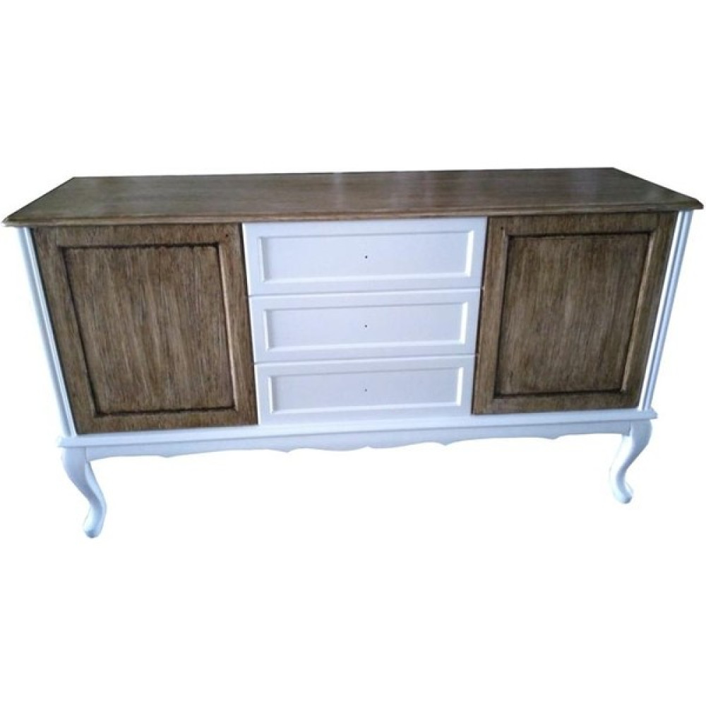Bengi Ticaret Tv Sehpası Konsol Model Mdf Üzeri Ceviz Model Kaplama Parlak Beyaz ve Ceviz Renk 160 cm El Yapım Tv Ünitesi / Sehpası Fiyatı