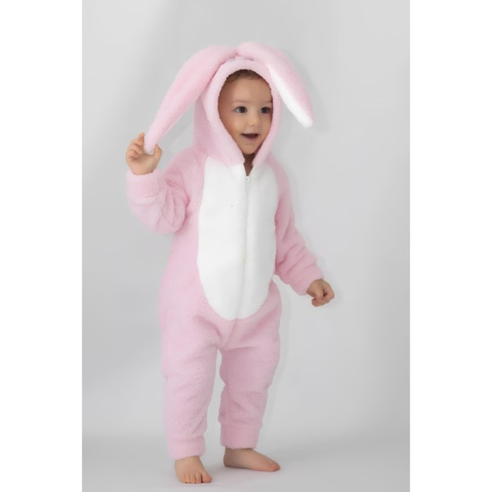 Beniizle Çocuk Welsoft Tavşan Kulaklı Kışlık Unisex Tulum Erkek Çocuk Tulum Fiyatı