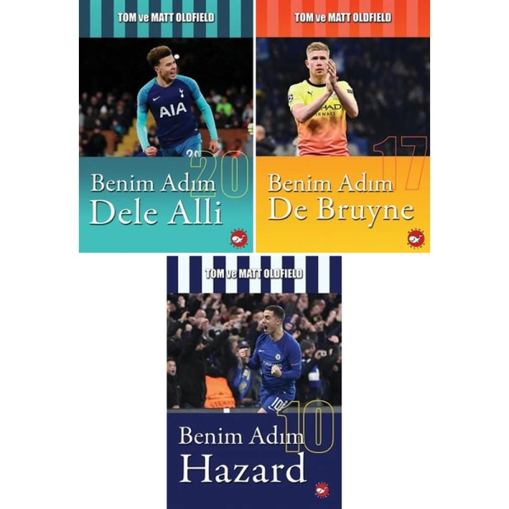 Benim Adım Serisi Futbolcular 3 Kitap Set / De Bruyne - Dele Alli - Hazard Çocuk Öykü Fiyatı