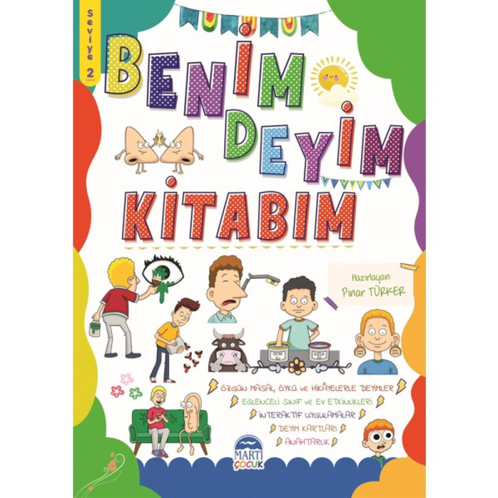 Benim Deyim Kitabım – Seviye 2 - Pınar Türker Zihinsel Gelişim Kitapları Fiyatı