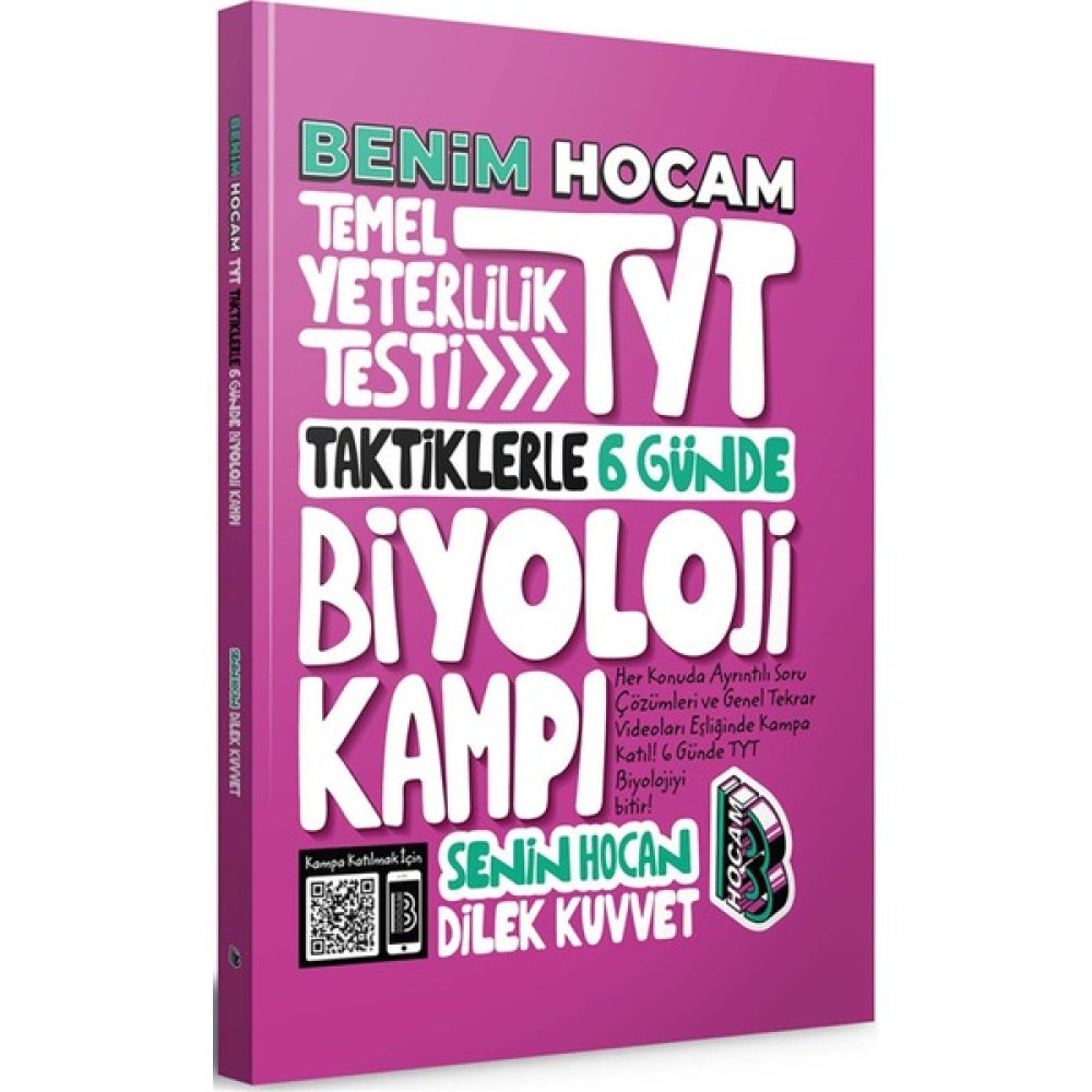 Benim Hocam 2023 TYT Taktiklerle 6 Günde Biyoloji Kampı Temel Yeterlilik Testi (TYT) Fiyatı
