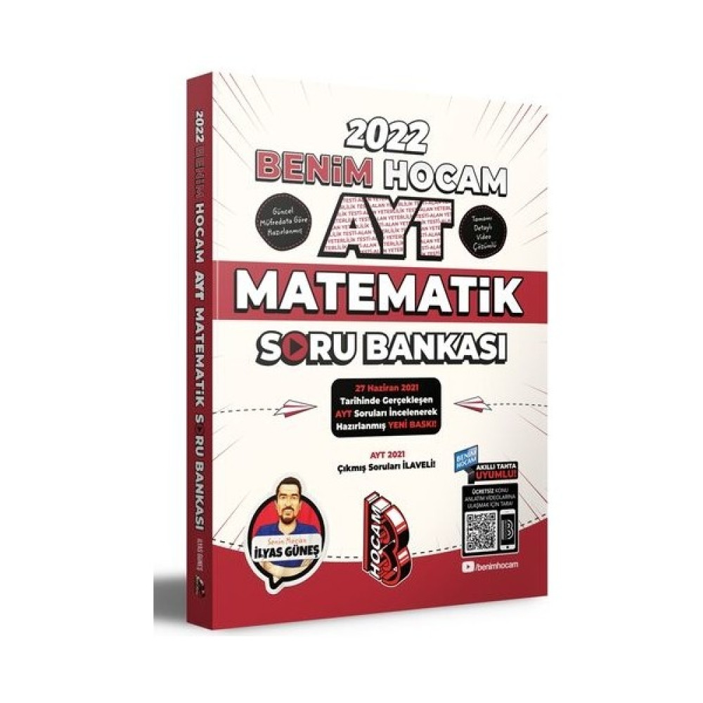 Benim Hocam AYT 2022 Matematik Soru Bankası - İlyas Güneş Matematik Fiyatı