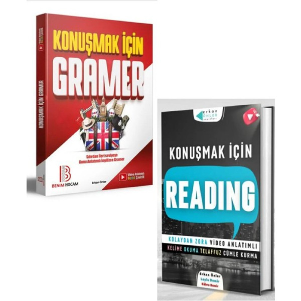 Benim Hocam Konuşmak İçin Gramer - Erkan Önler Yayınları Konuşmak İçin Reading Yabancı Dil Öğretici Kitaplar ve Eğitim Setleri Fiyatı
