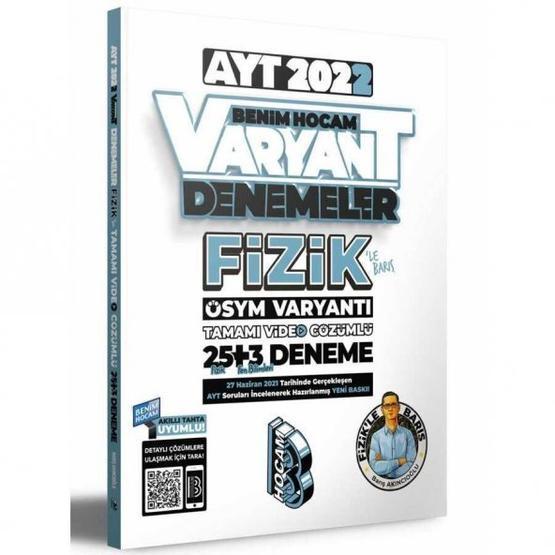 Benim Hocam Yayınları 2022 Ayt Fizik Tamamı Video Çözümlü 25+3 Deneme Sınavı